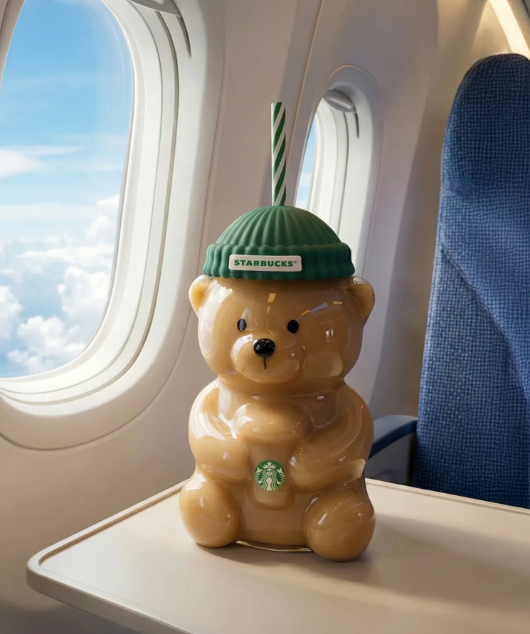Starbucks - 韓國 Bearista 熊仔玻璃咖啡杯