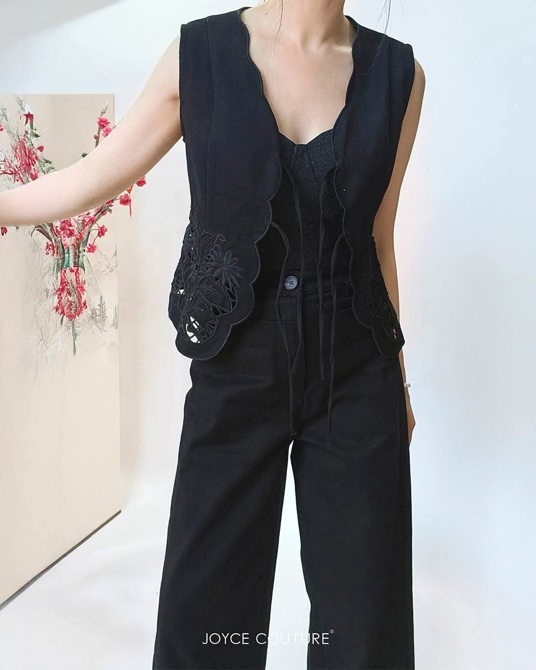 直筒伦廓牛仔长裤 P0079