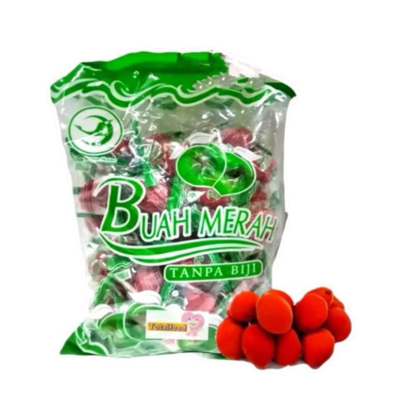 60biji Chop Angsa Hutan Red Peach Buah Merah 红桃