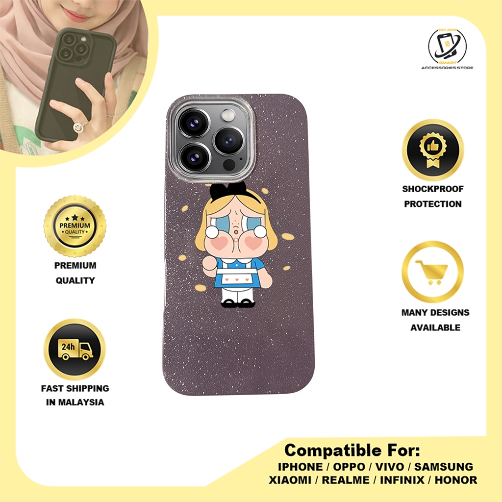 BLING CASE PHONE FOR IPHONE - DESIGN CRYBABY B