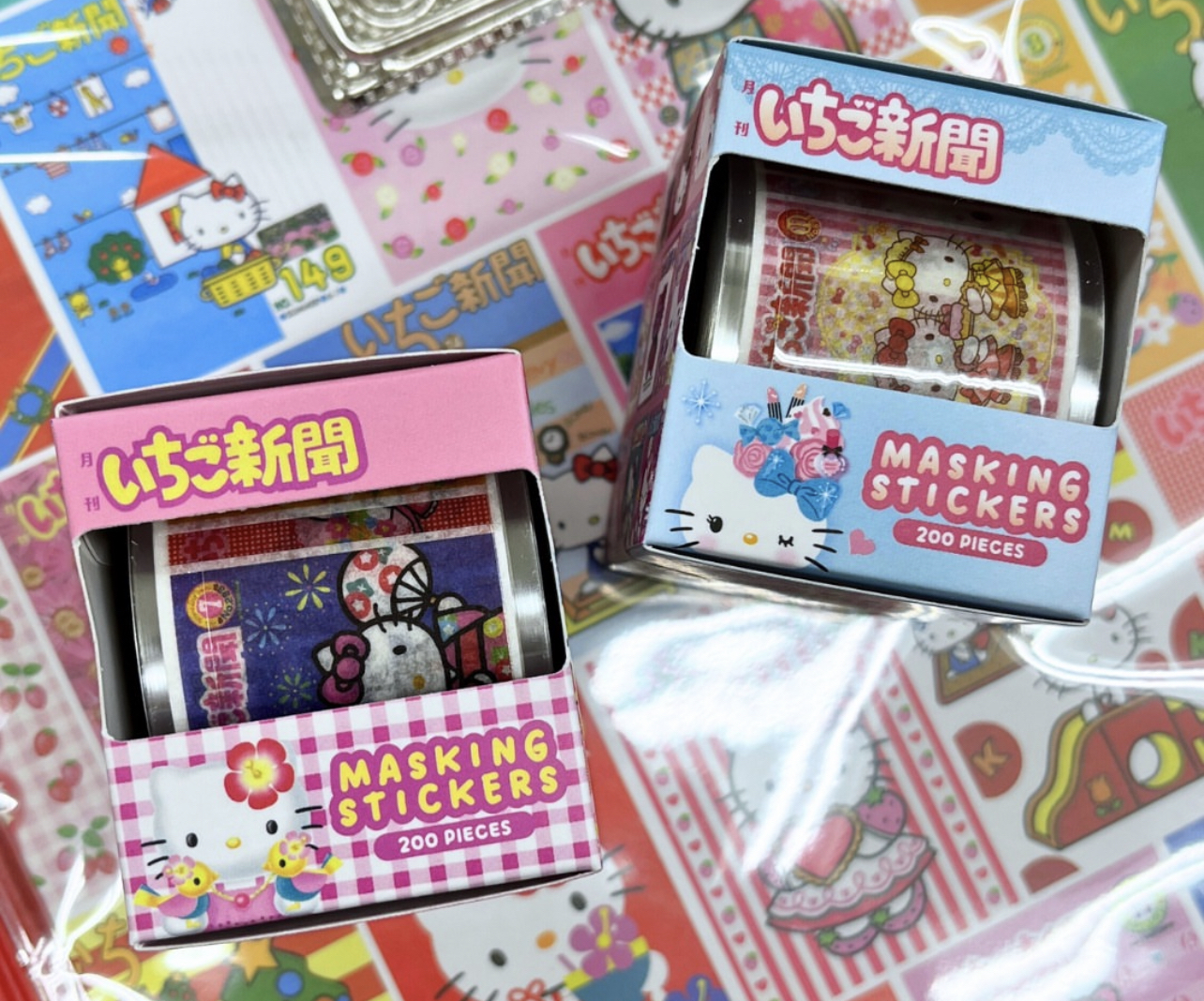 🎌日本直送🎌《草莓新聞》創刊50週年貼紙套裝