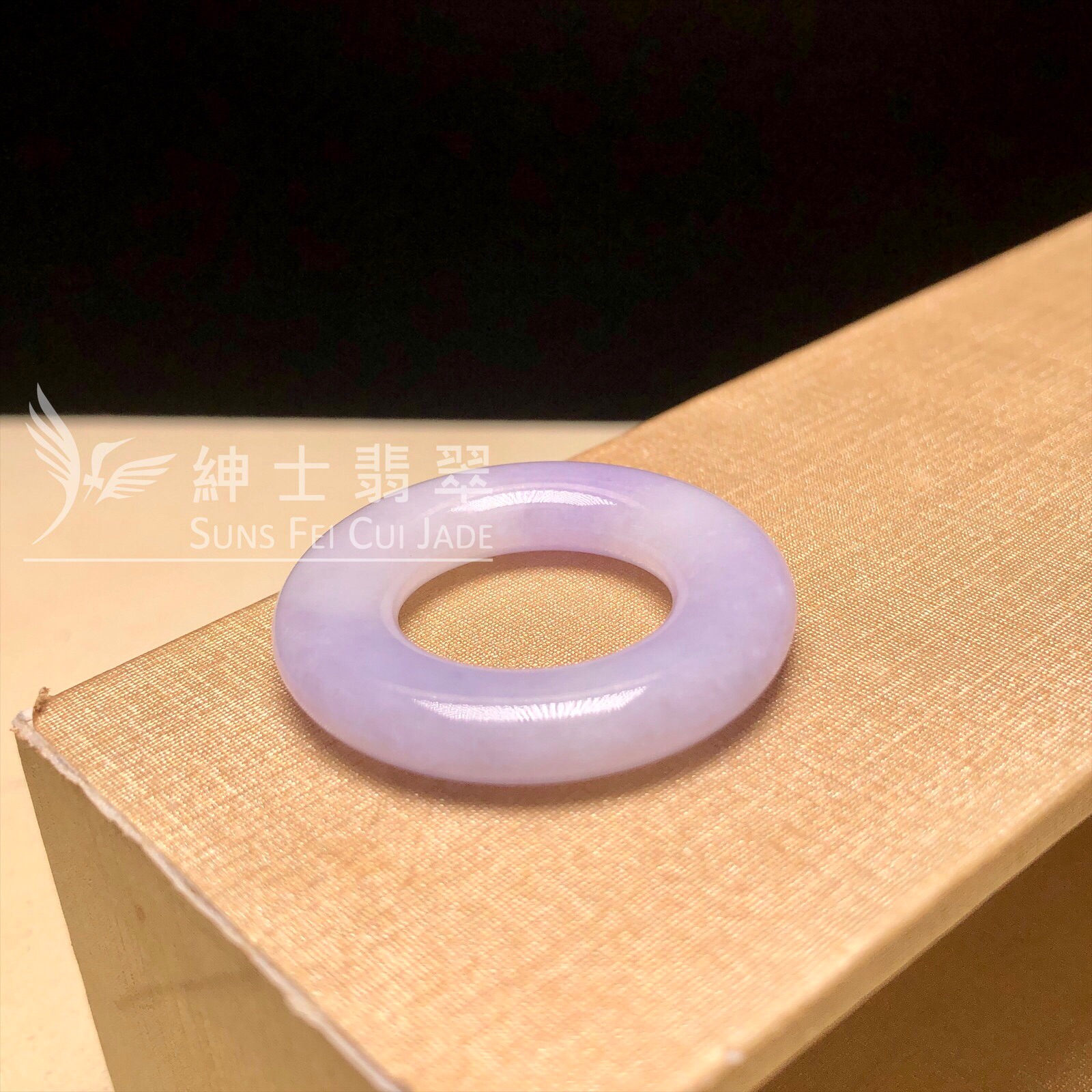 B08807 紫羅蘭平安環