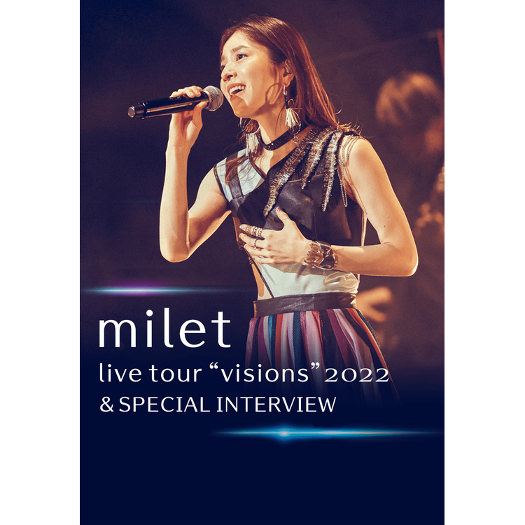 付B2 宣傳海報特典] milet live tour “visions” 2022 [初回生産限定盤