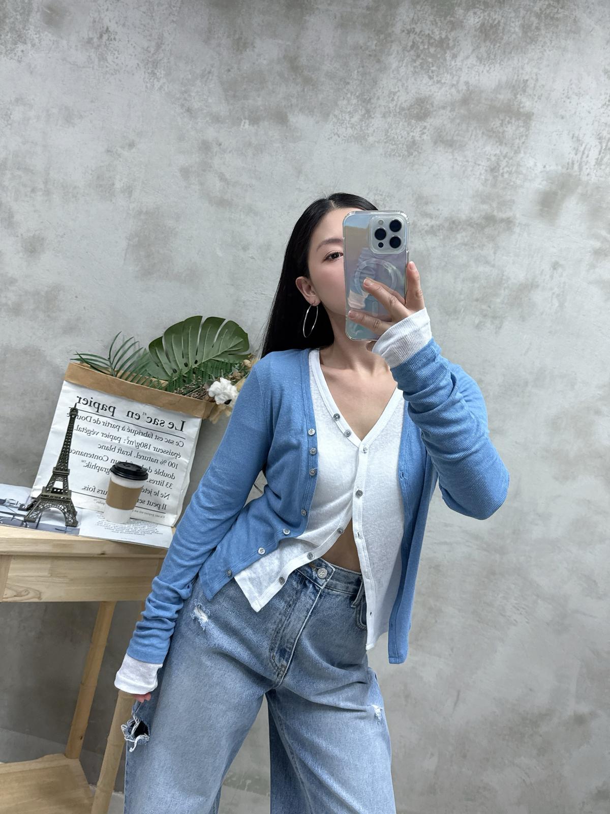 F01 扣鈕棉外套