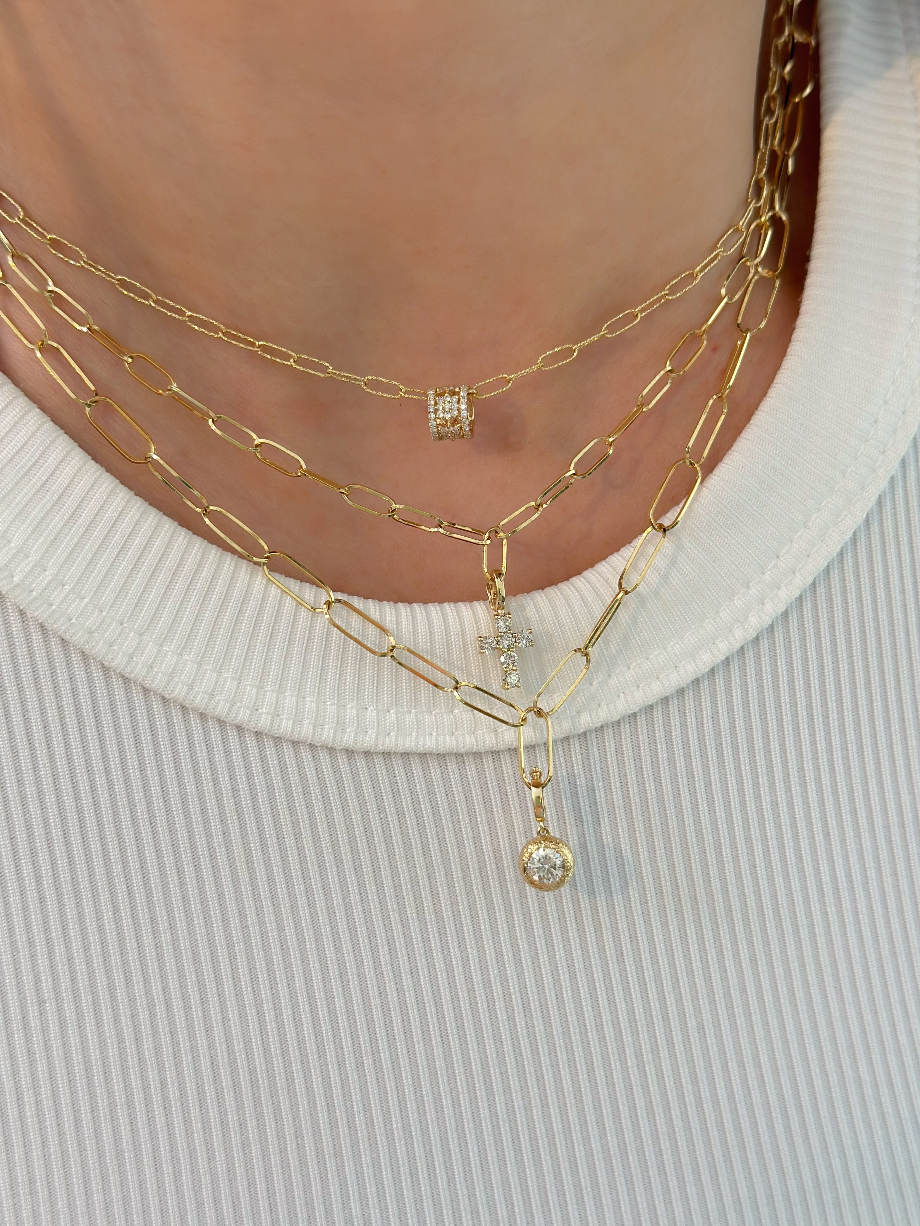 十字架萬能球吊墜 N240454