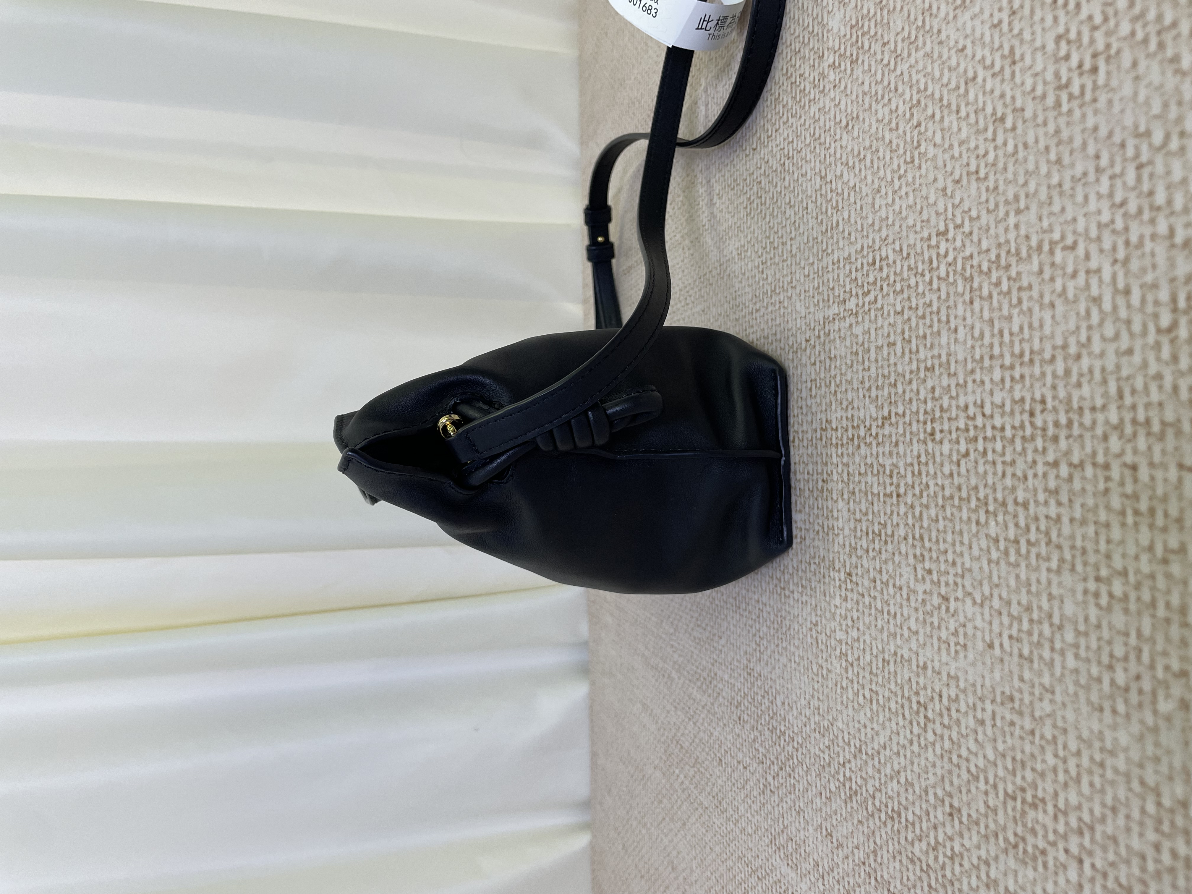 Pre-owned Loewe Flamenco clutch mini (black) / Product Code: 26031004