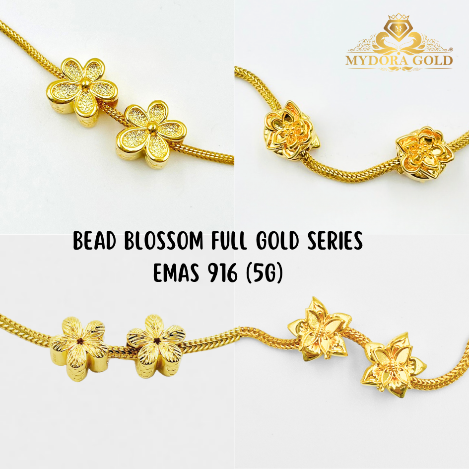 MYDORA Bead Blossom Full Gold Series (5G) | EMAS 916/22k