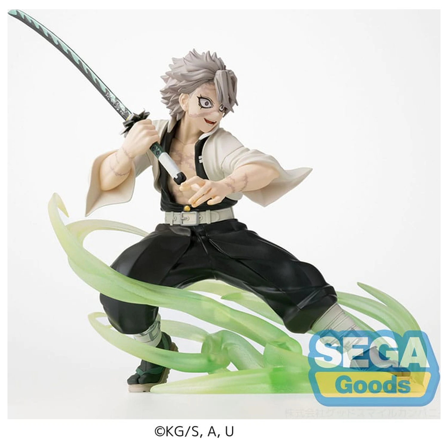 SEGA, Xross Link Anime Figure: Demon Slayer, Kimetsu no Yaiba, Sanemi Shinazugawa