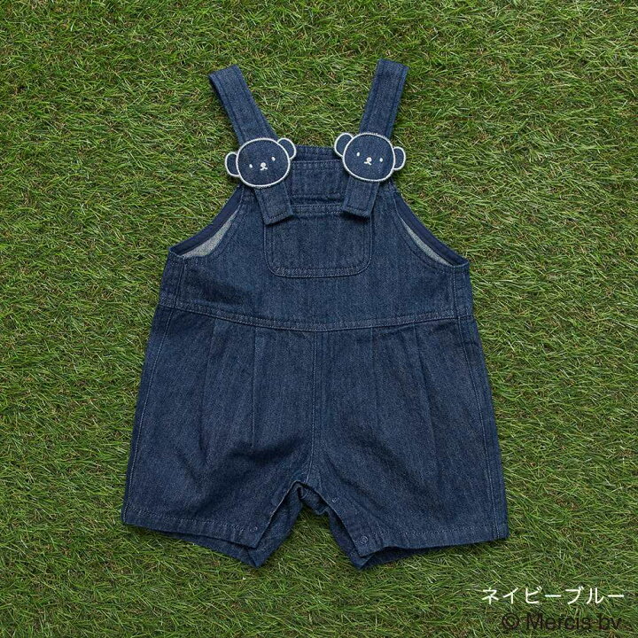 🇯🇵預訂 日本直送🇯🇵Branshes x Miffy系列Boris人物刺繡貼花吊帶連身褲