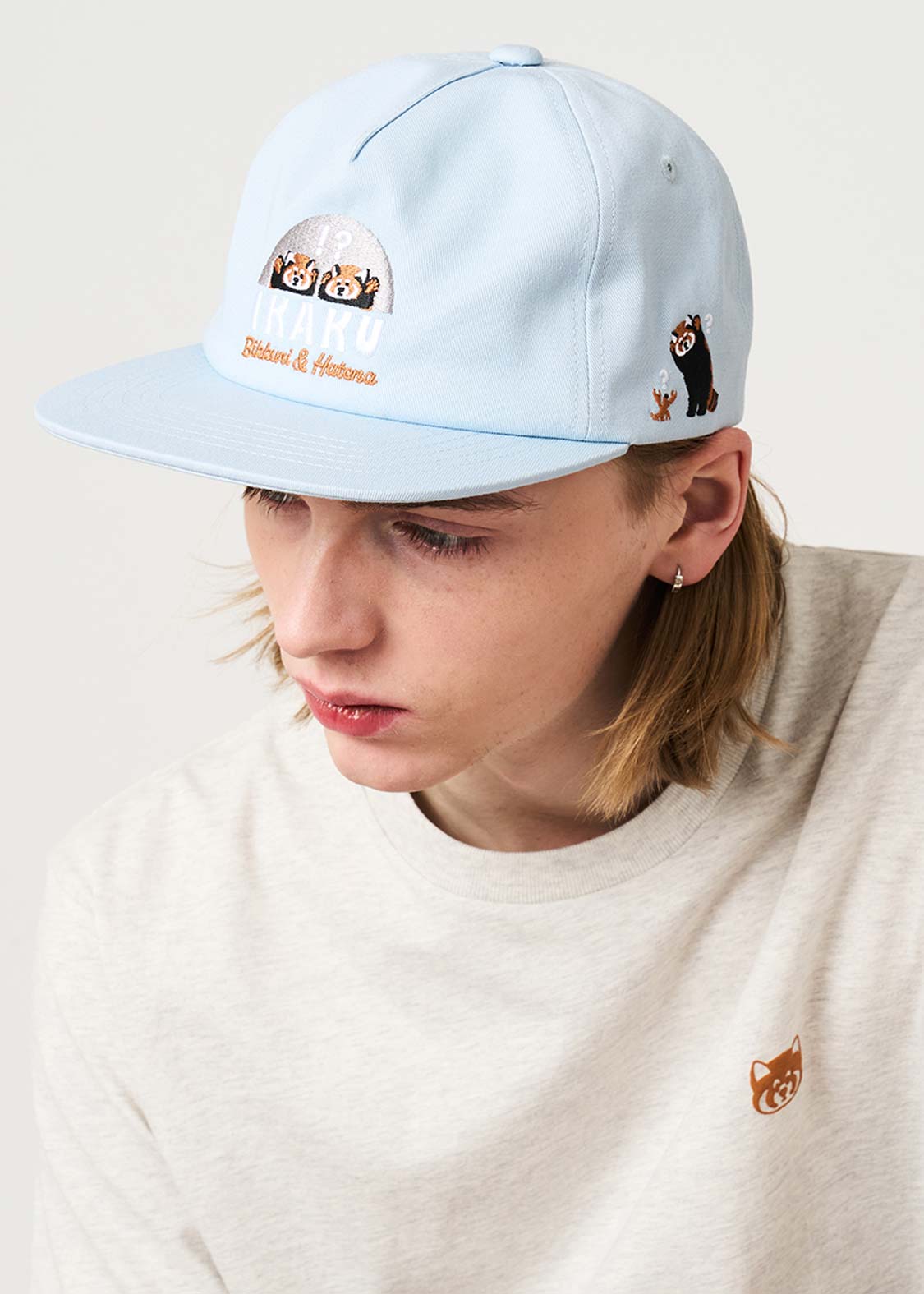 📦訂購 日本限定 graniph IKAKU Red Panda 小熊貓 棒球帽