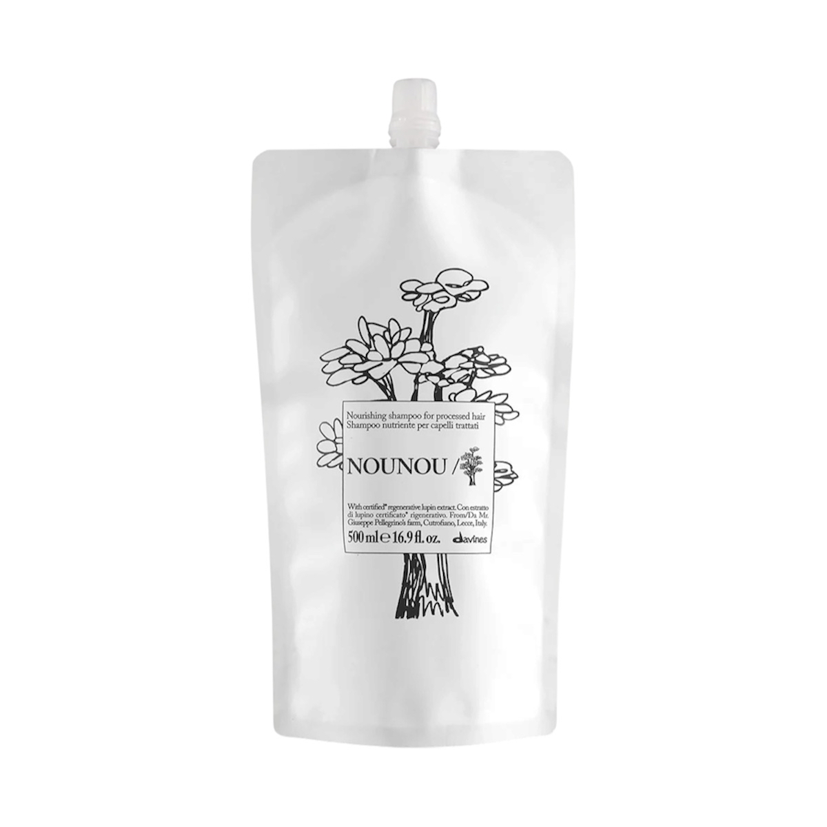 Davines NOUNOU Shampoo Refill 滋養洗髮露補充裝 500ml 