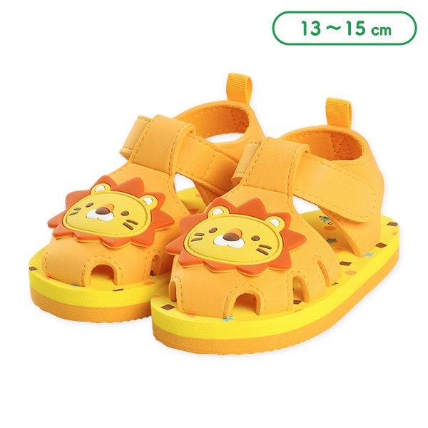 🇯🇵預訂 日本直送🇯🇵獅子圖案黃色EVA涼鞋