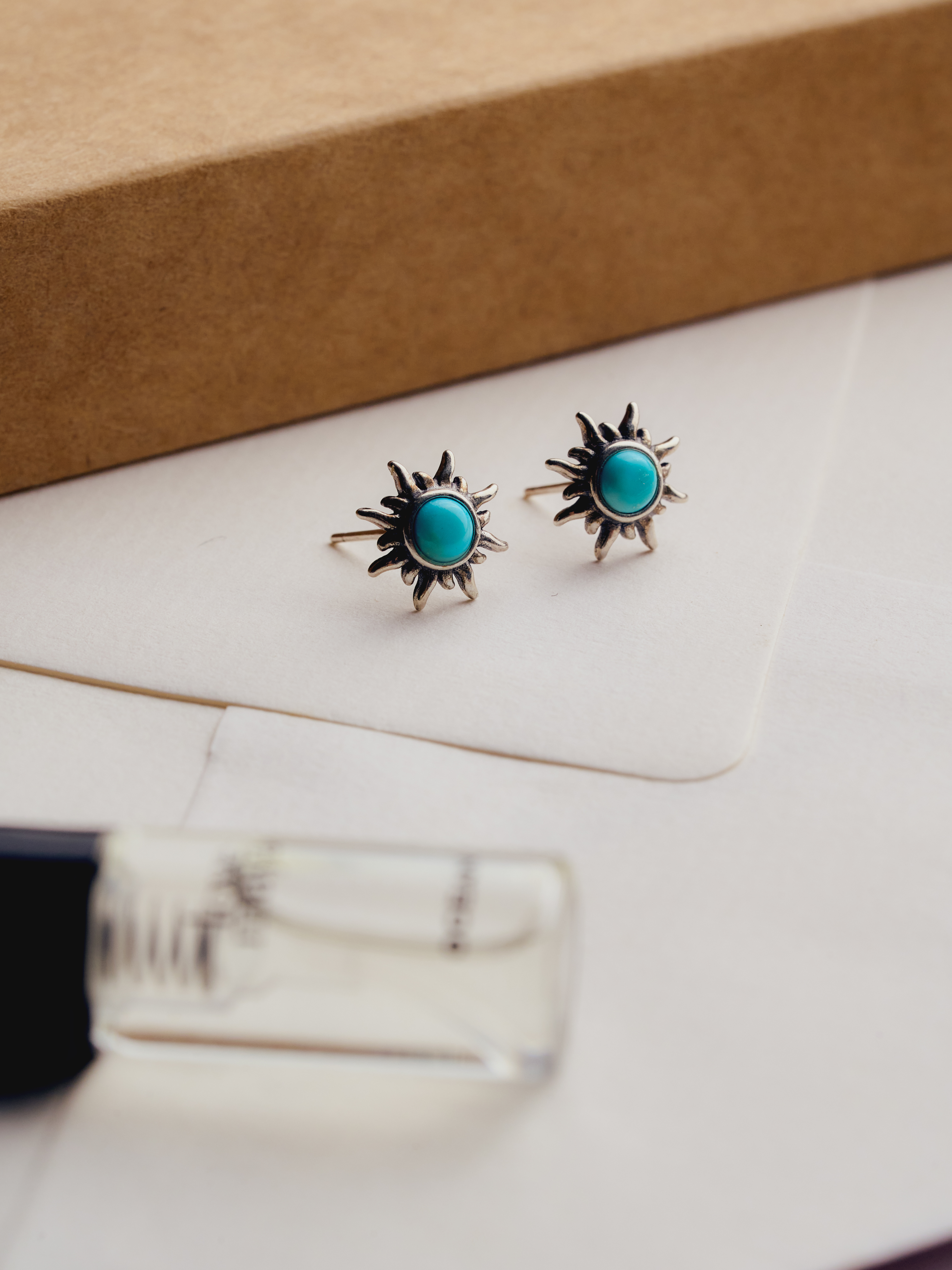 Nomad Blue Earring