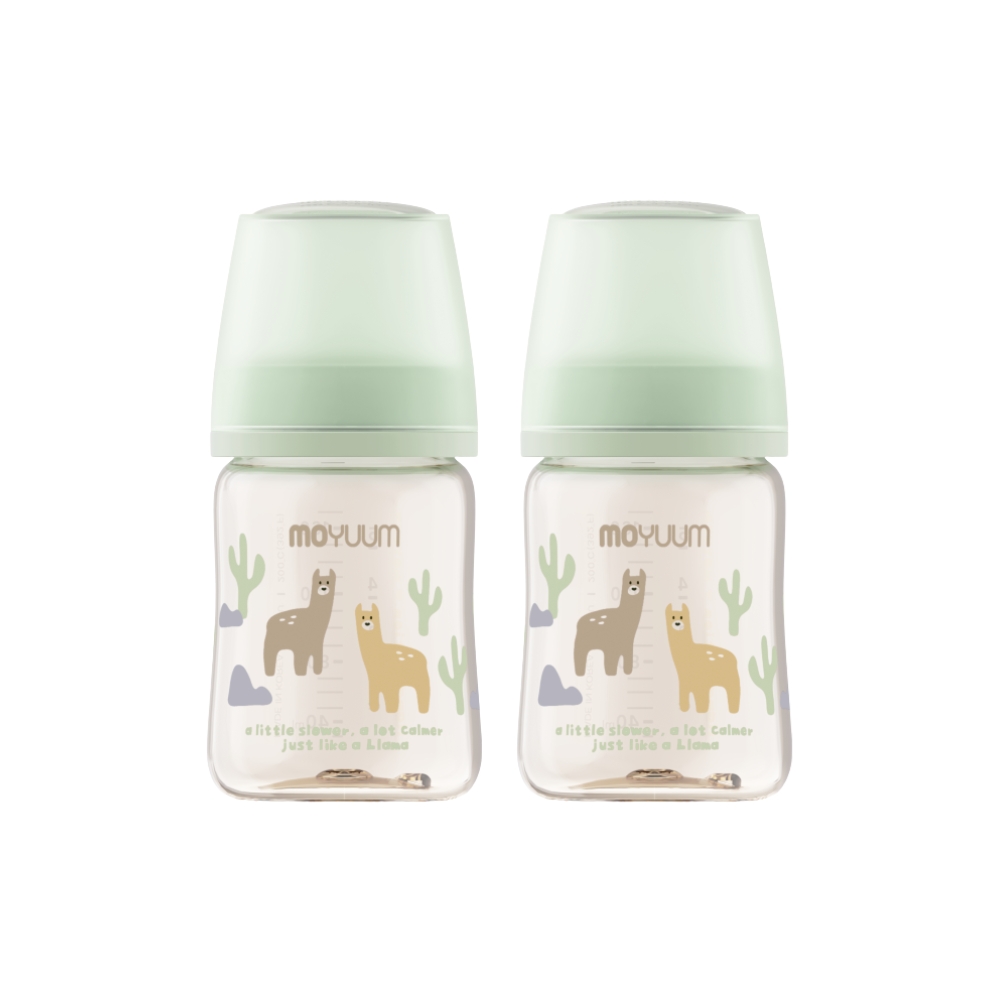 Moyuum - PPSU 寬口防漲氣奶瓶170ml(草泥馬) x2件_MY258_2