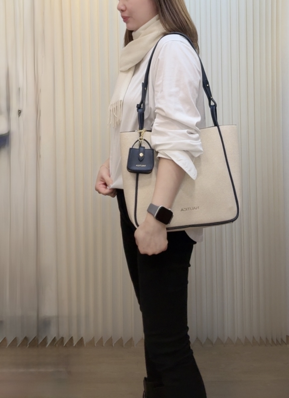 [預購]  Nautica 手提肩背兩用袋 套裝 (連收納袋一個) NA04 Na240032800