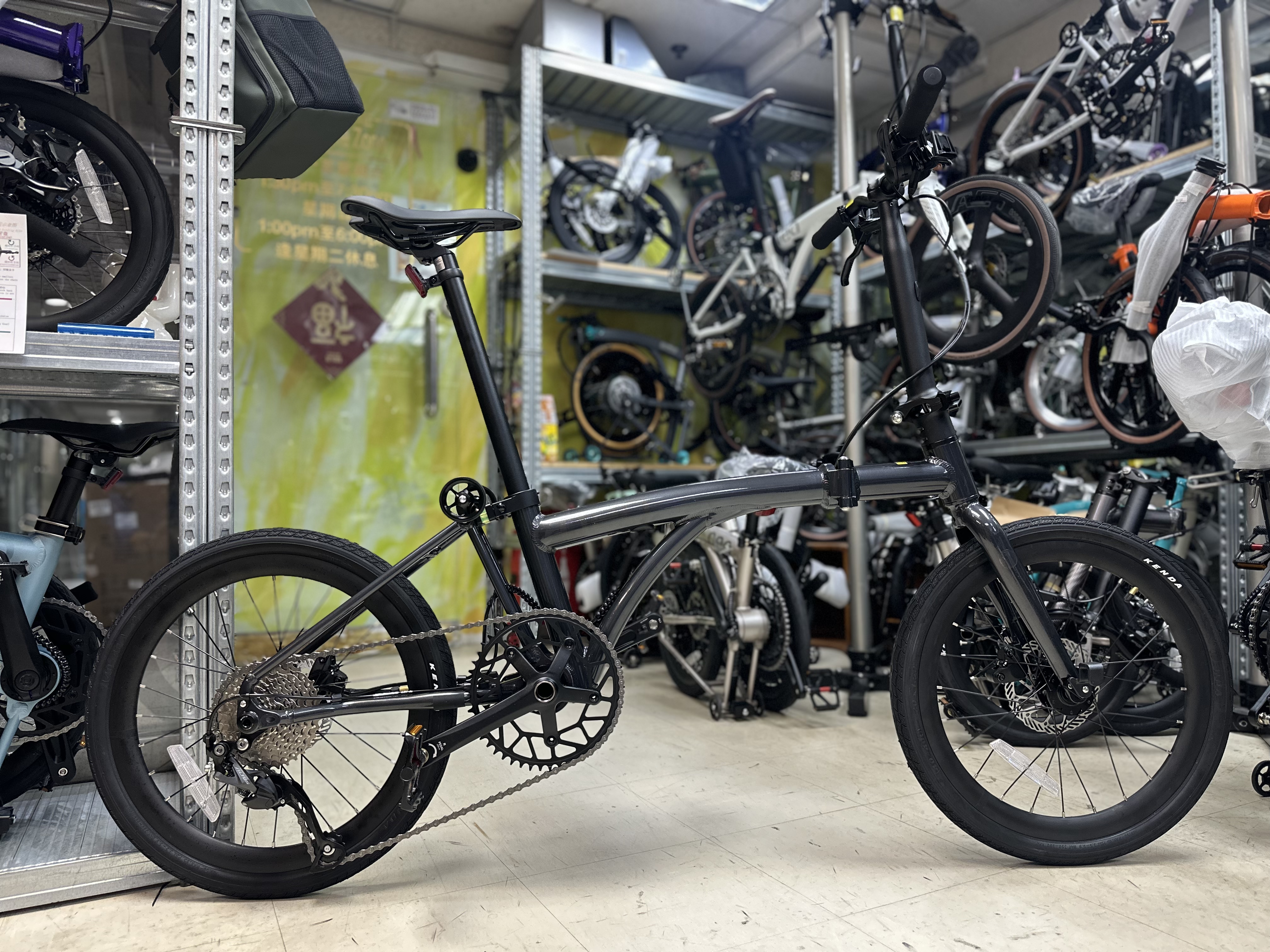 Java Neo 20” 406 鋁合金車架及前叉