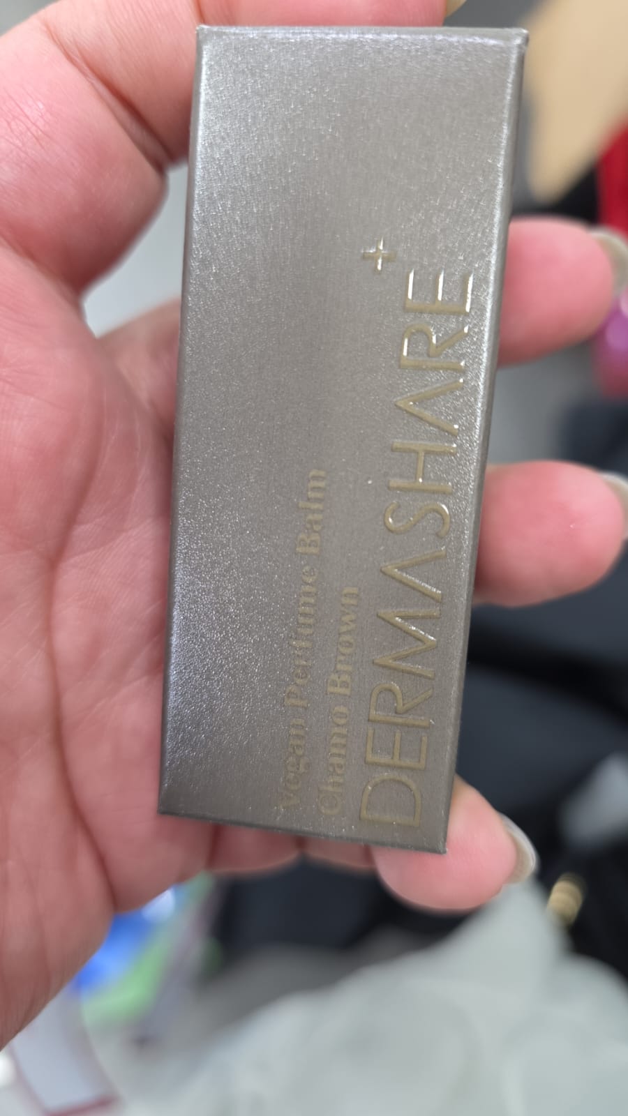 dermashare perfume balm chamo brown