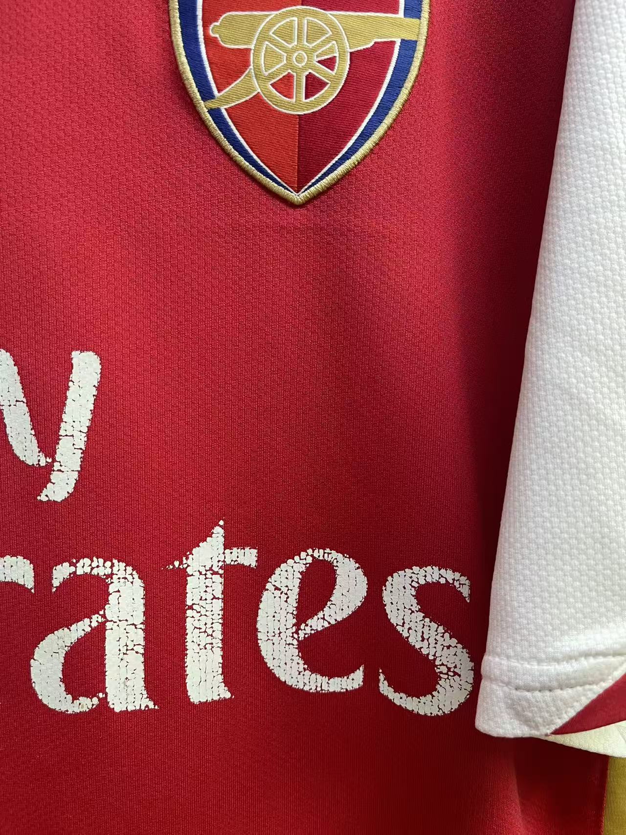 2006-07 Arsenal Home Shirt #14 HENRY Size L