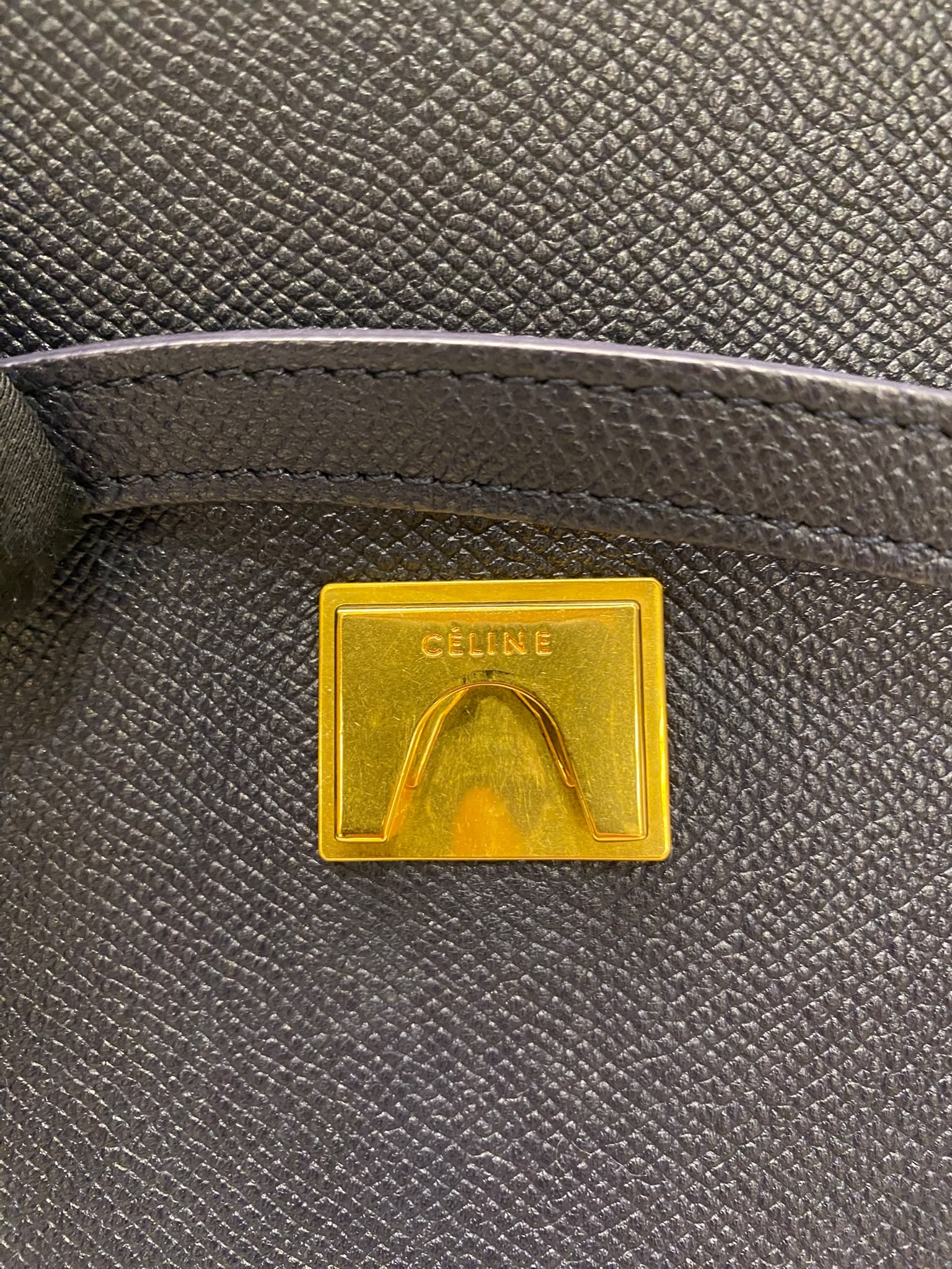 Celine Grained Calfskin Belt Bag