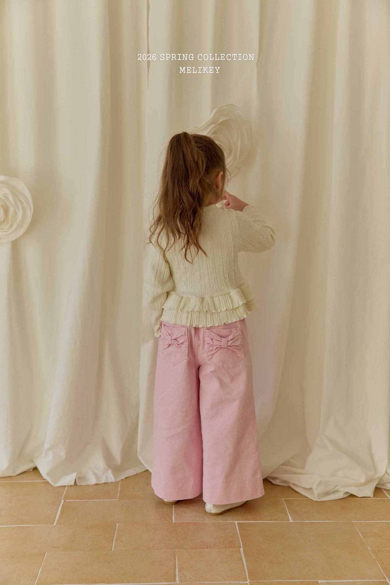 後面蝴蝶結🎀 闊身褲