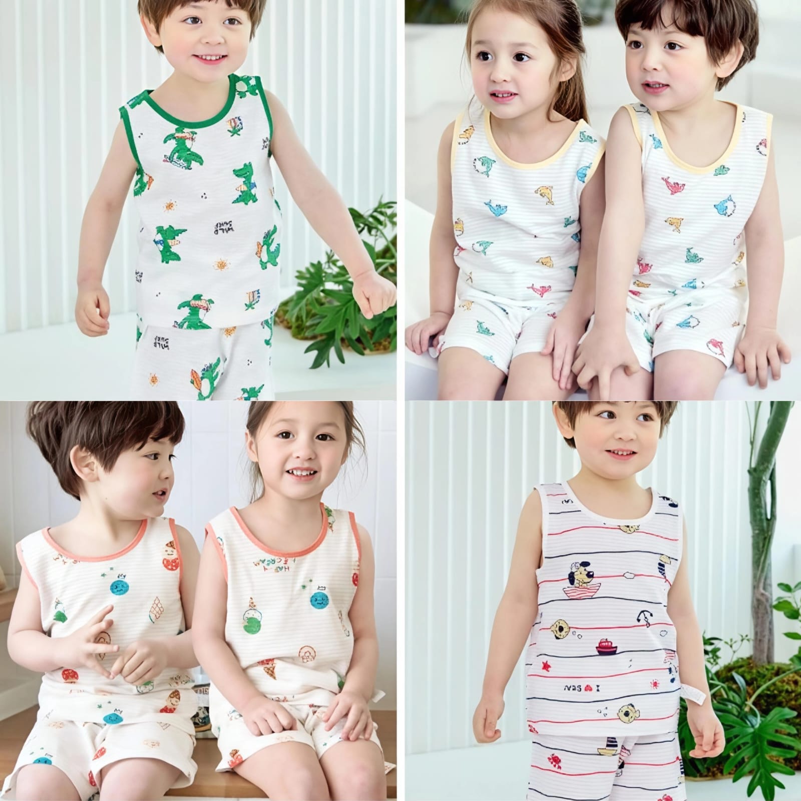 韓國透氣棉家居服套裝