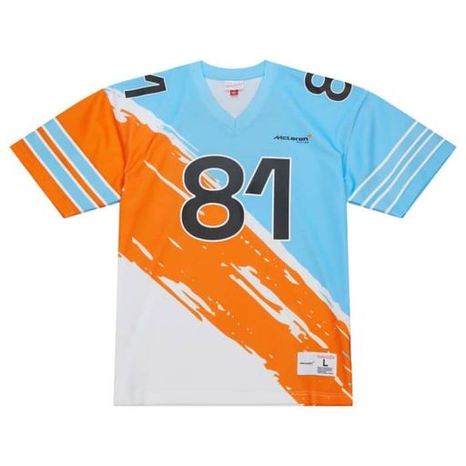 Mitchell & Ness McLaren Piastri Signature Boxy Tee Washed Black