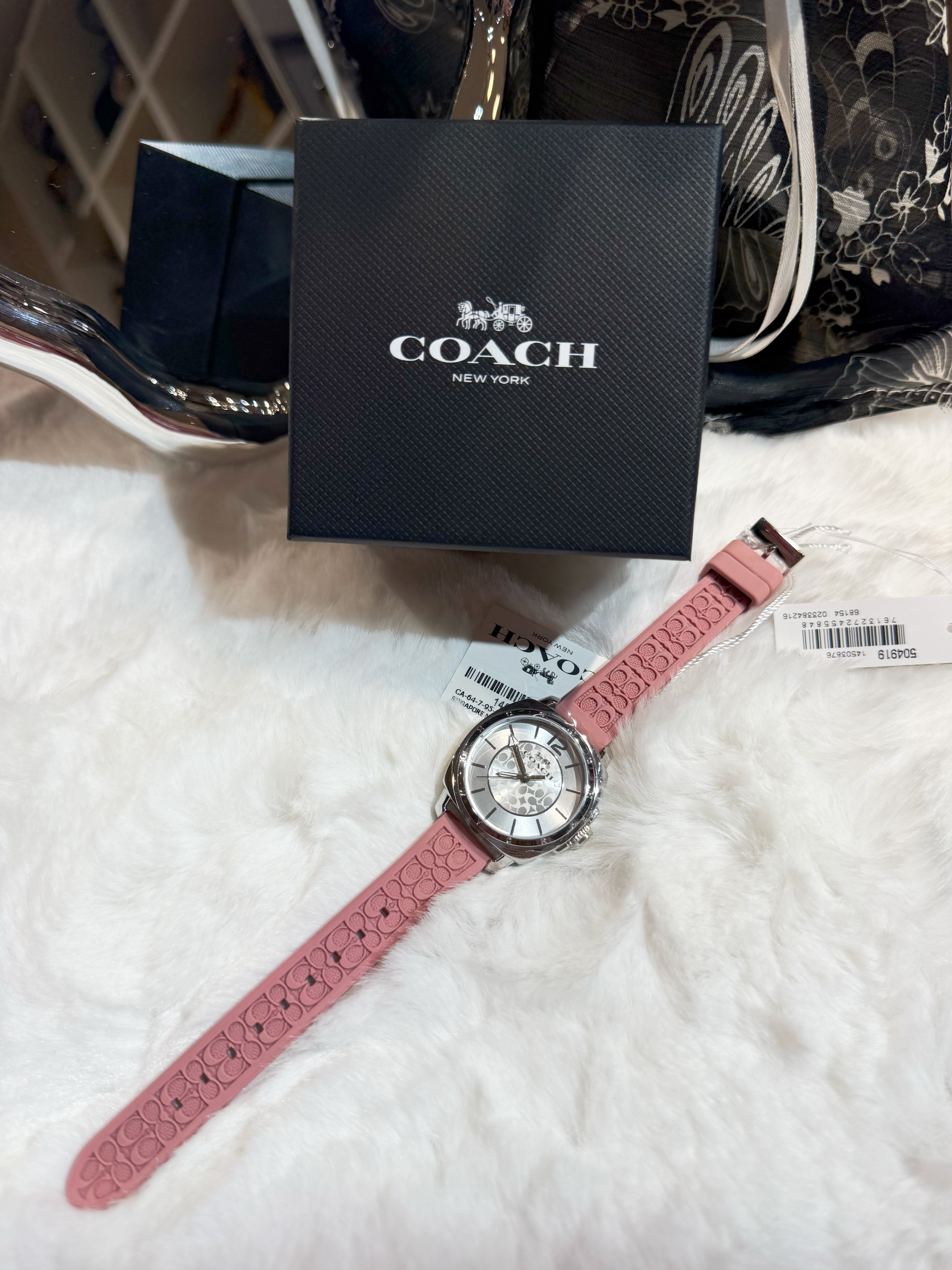 Coach watch CA64795/pink