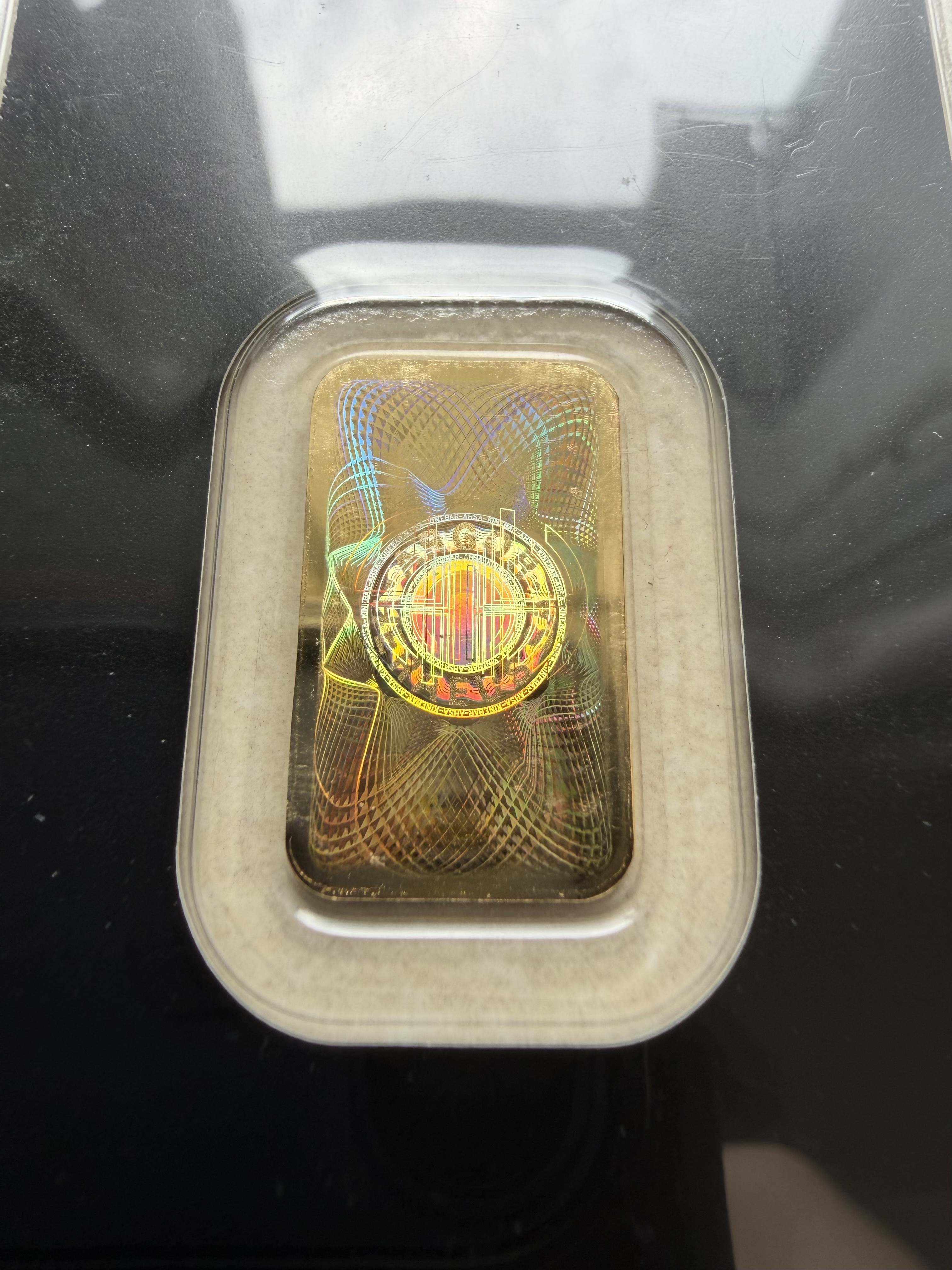 (SN155348) ARGOR Heraeus Kinebar 5g 🇨🇭Swiss Fine Gold Bar Emas 999.9 瑞士贺利氏镭射防伪金条