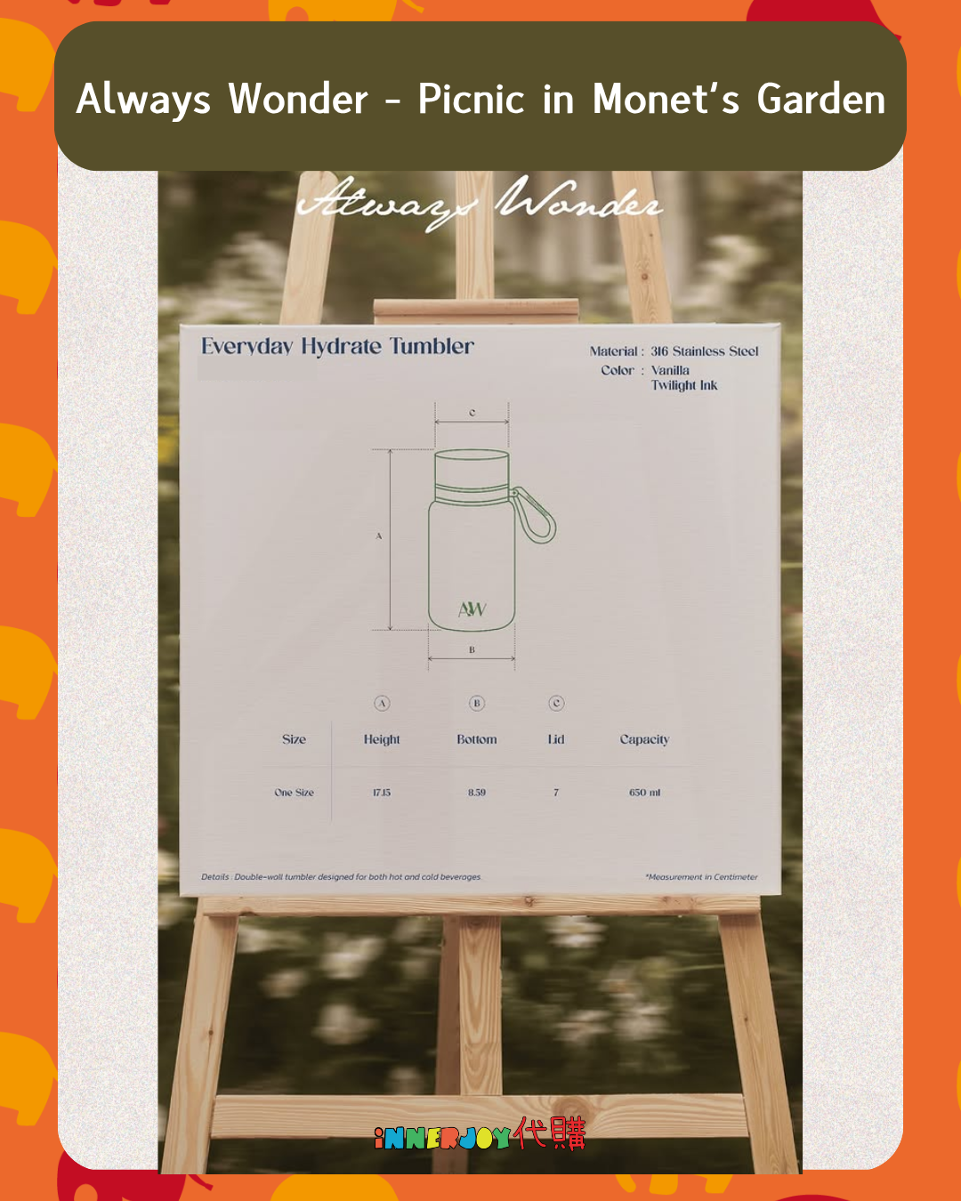 搶購（25/3 6PM截止） | LingOrm - LingLing個人品牌 Always Wonder - Picnic in Monet’s Garden 20260326