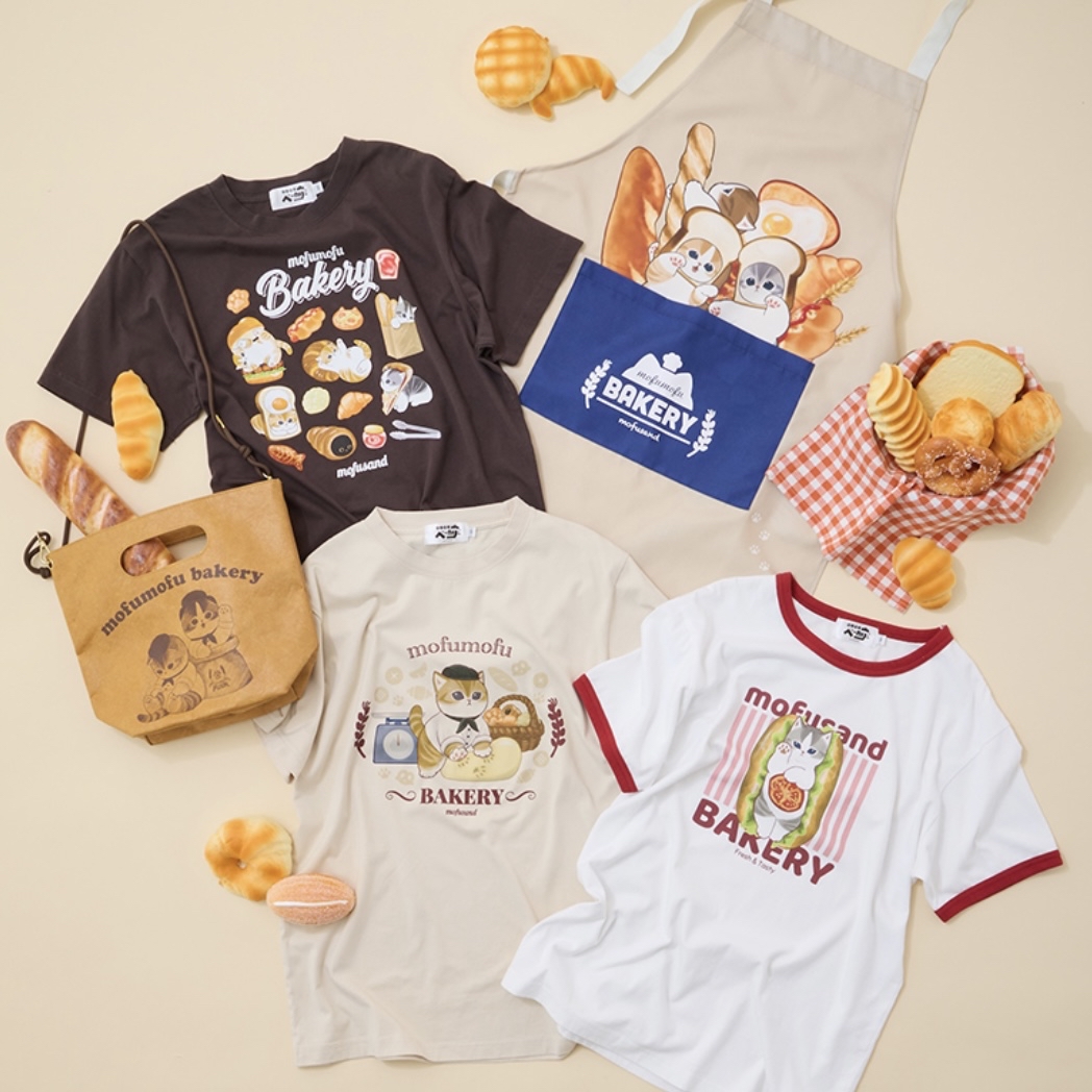 Mofusand 鯊魚貓 tee｜預訂