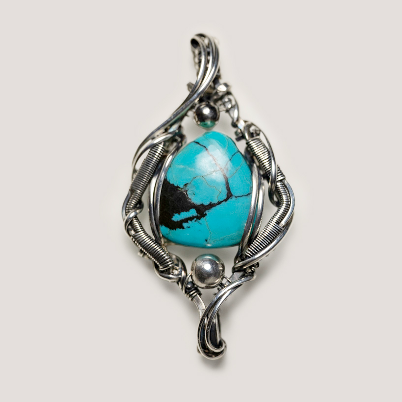 WAS Turquoise Pendant 綠松石吊墜