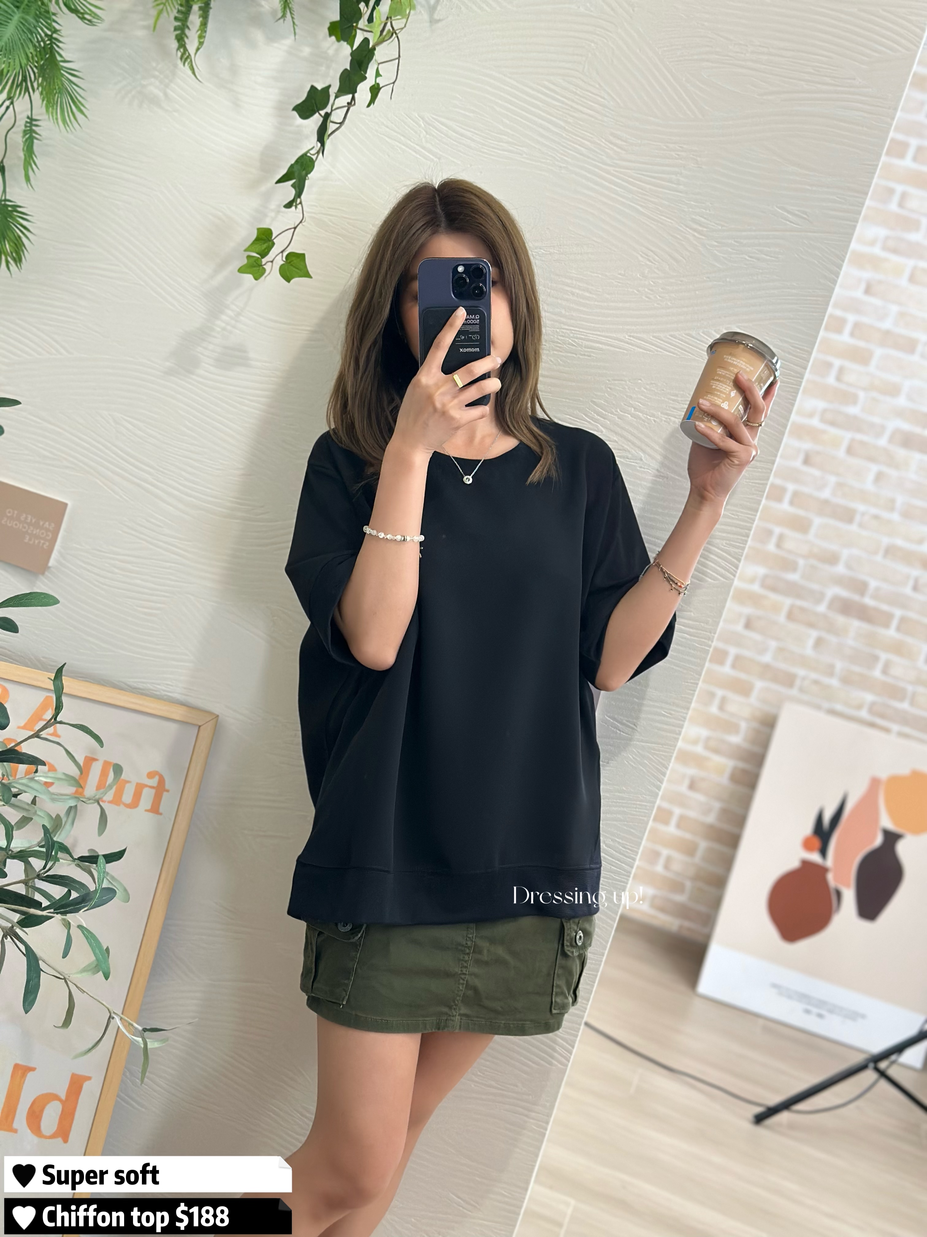 上班族必買｜高質雪紡上衣