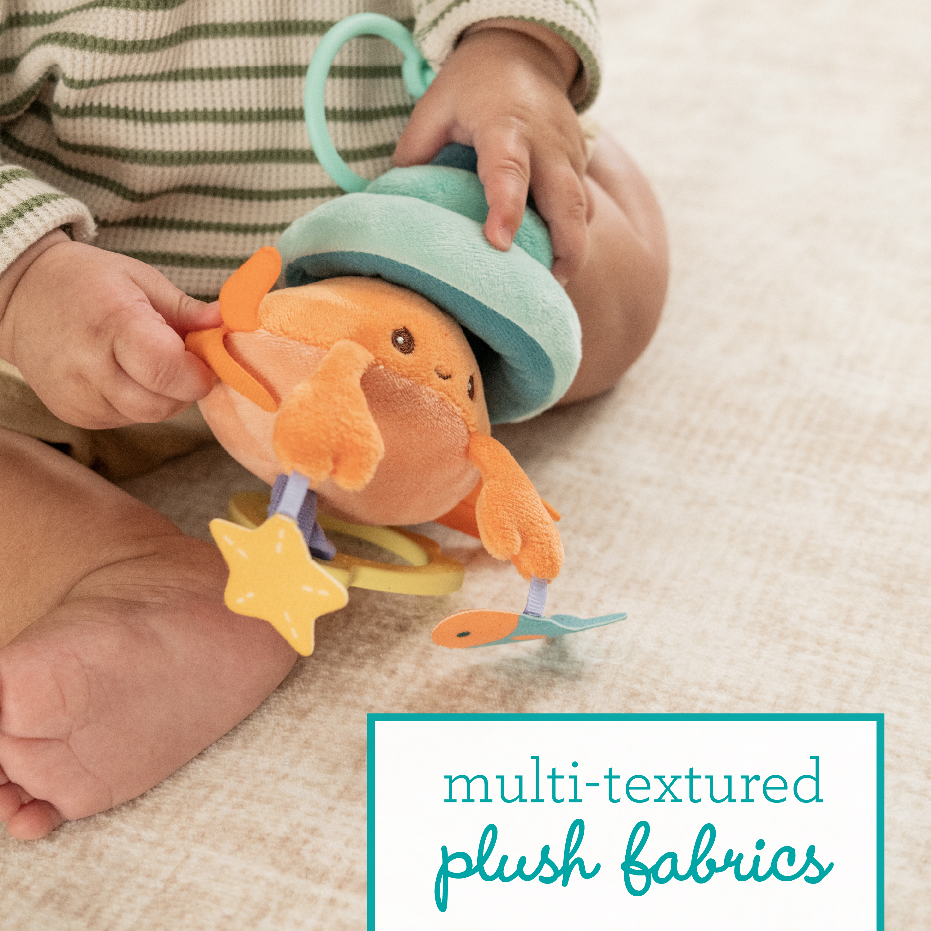 寄居蟹震動小夥伴　Pull & Shake Jittery Pal - Hermit Crab