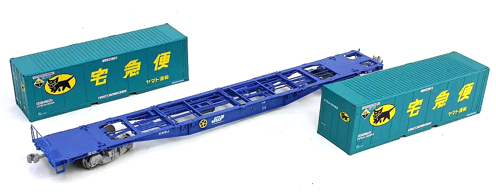 TOMIX HO-738 宅急便JR貨櫃運輸車（附綠色宅急便運輸貨櫃）