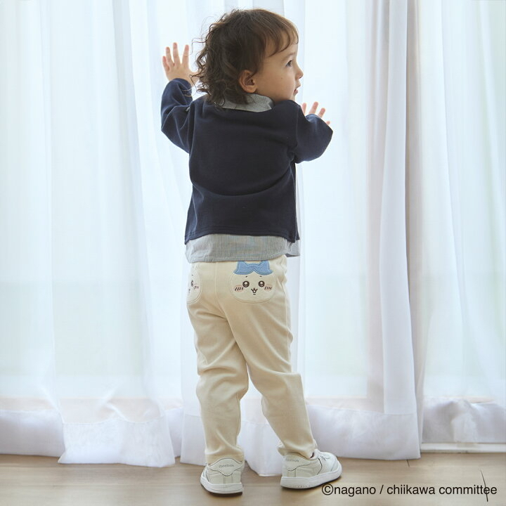 🇯🇵預訂 日本直送🇯🇵 Petit Main x Chiikawa系列三色人物貼花口袋打底褲