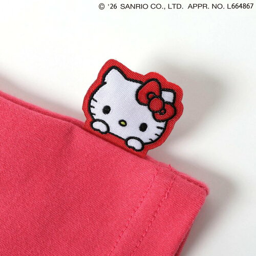 🆕【⭐訂購⭐】🇯🇵 日本直送 🌀#Sanrio 天鵝絨貼片荷葉邊 長袖tee［4款選］🌀[ELBA-0025][260213]