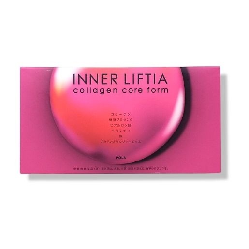 日本直送 POLAINNER LIFTIA 美肌膠原蛋白粉+鐵+胎盤素美顏飲沖劑 90小包
