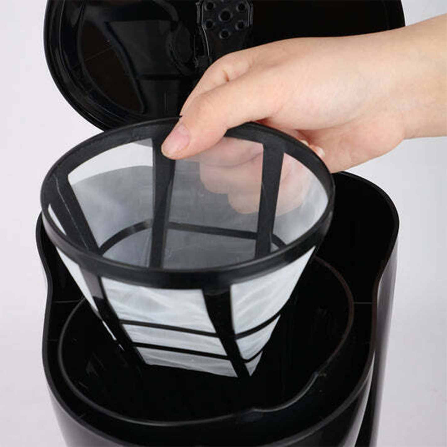 Elba 1.25L Coffee Maker (Black) ECM-R1583(BK)