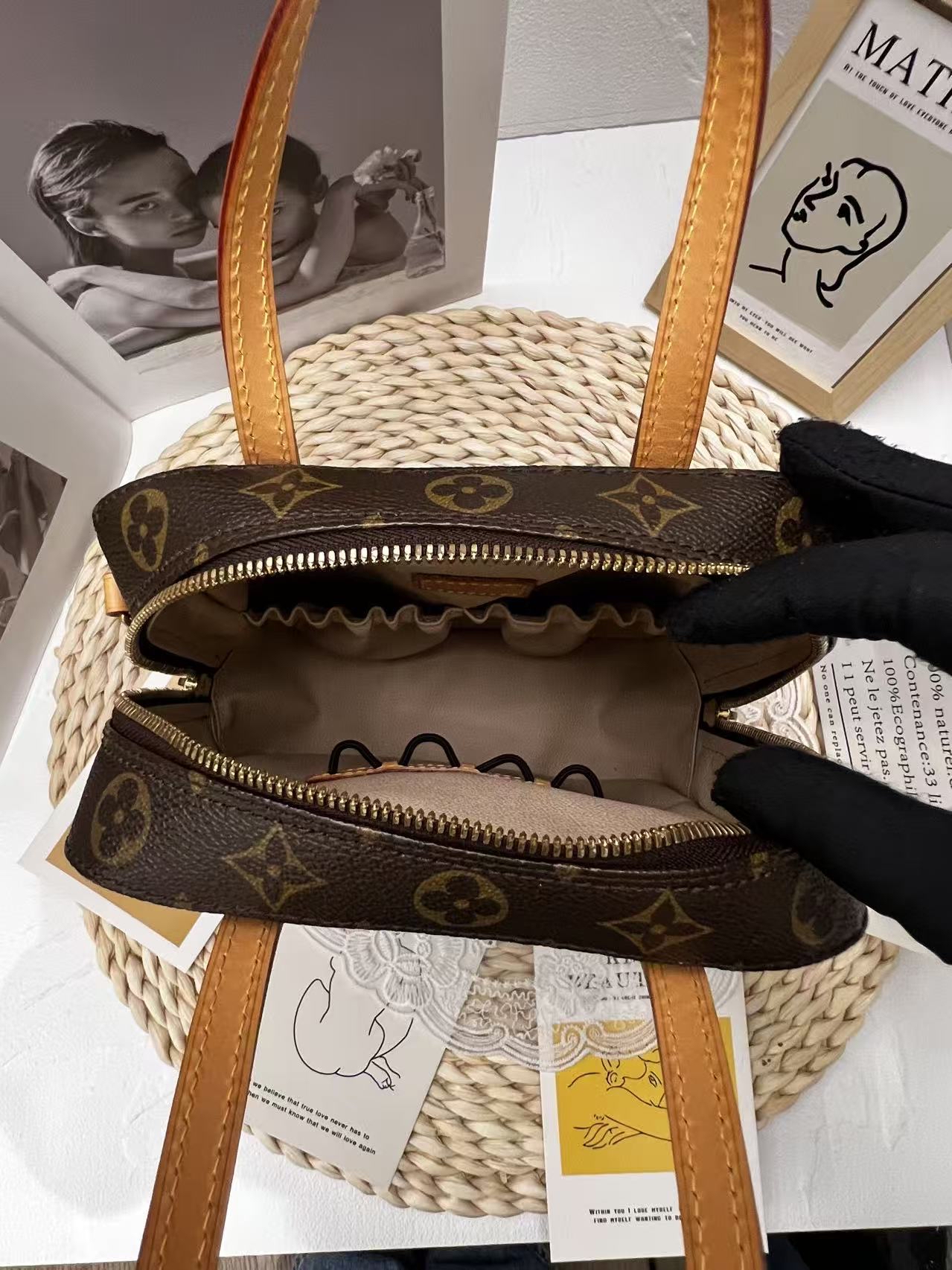Louis Vuitton Monogram Spontini Bag（豆腐包）
