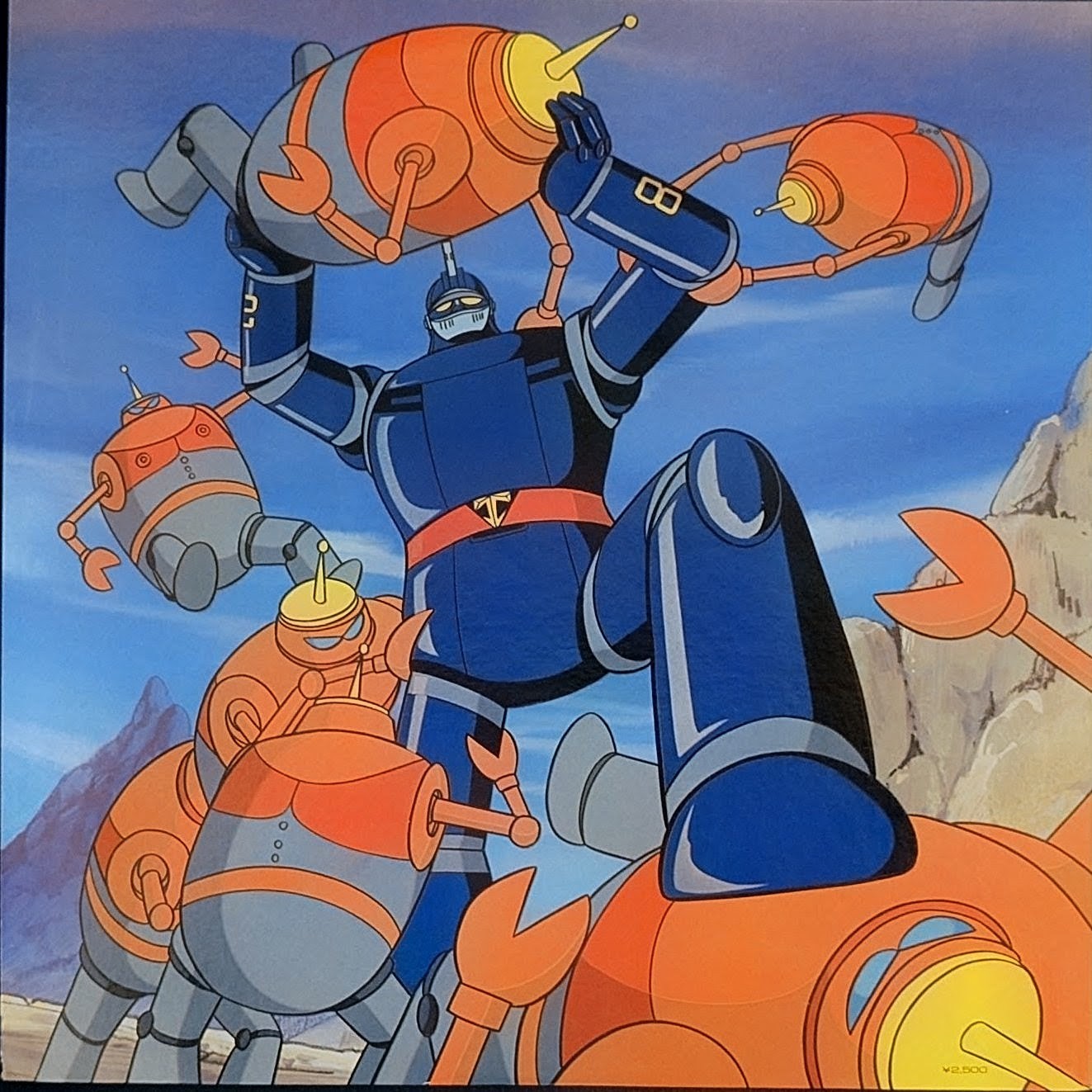 (極貴重) 超級機械人動畫 < 太陽之使者 鐵人28號 OST > 1980 LP黑膠專輯