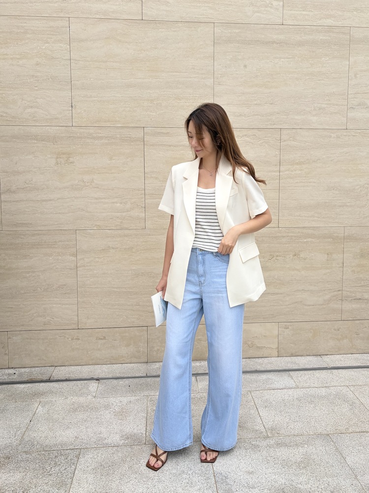 [極薄!!] Airy Light Wash Jeans
