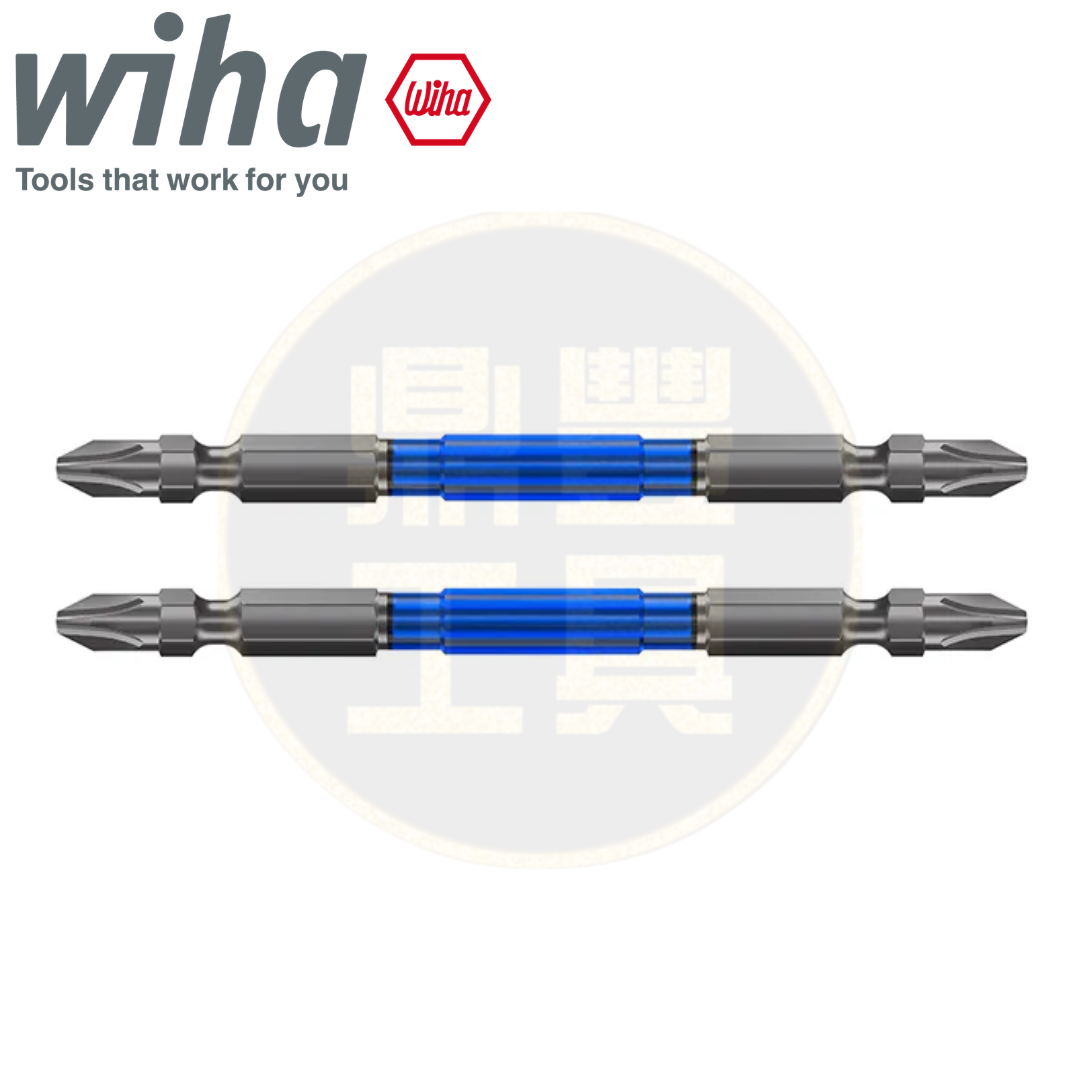 Wiha 雙頭沖擊批頭PH2x110MM (2支裝) WI91004C
