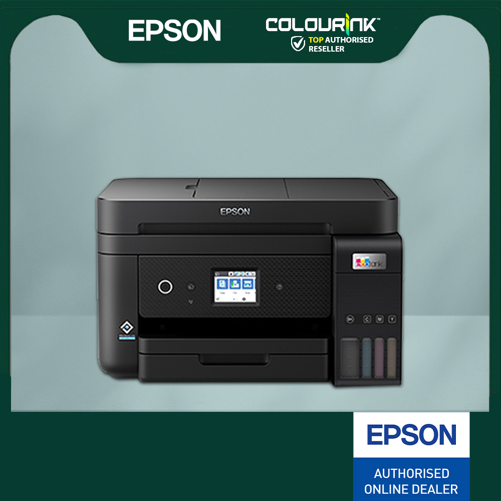 Epson EcoTank L6290 A4 Wifi Duplex All in One Print Scan Copy Fax Refill Ink Tank Printer with ADF Scanner
