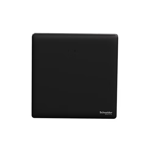 施耐德 Unica X 曜石黑 1位單控 帶指示燈 開關掣