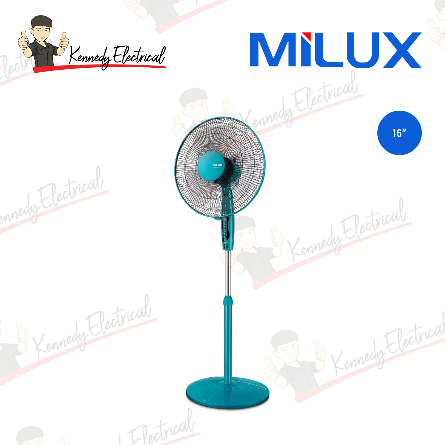 Milux 16" 3-Speed Stand Fan (MSF-1601 SE)