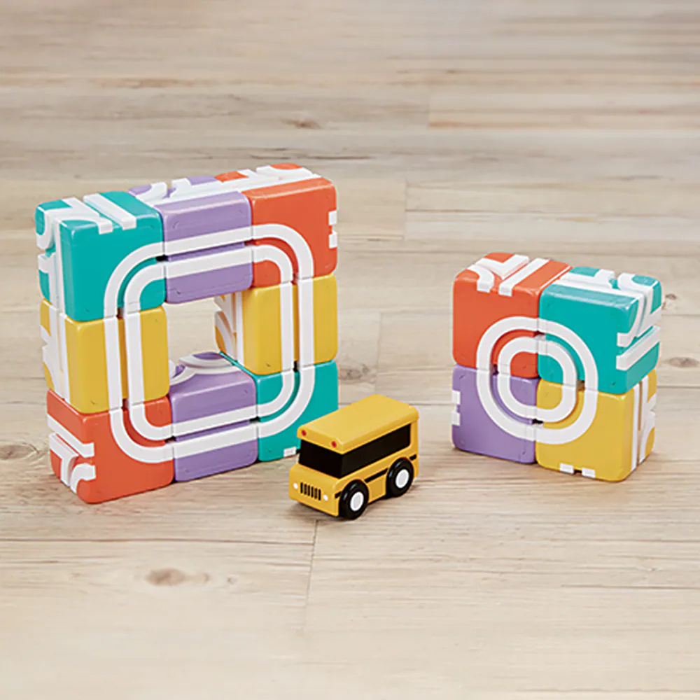 Qbitoy快樂上學去：方塊堆疊組