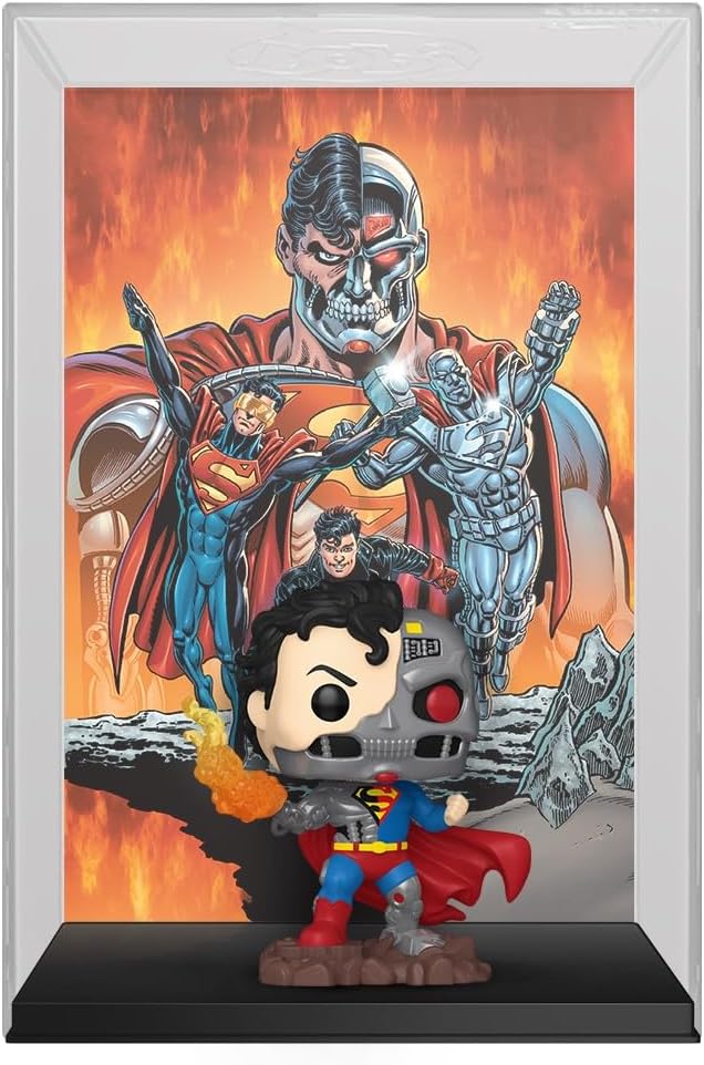 📦訂購 美國代購 Funko POP! DC COMICS Comic Covers Cyborg Superman Figure 超人 模型