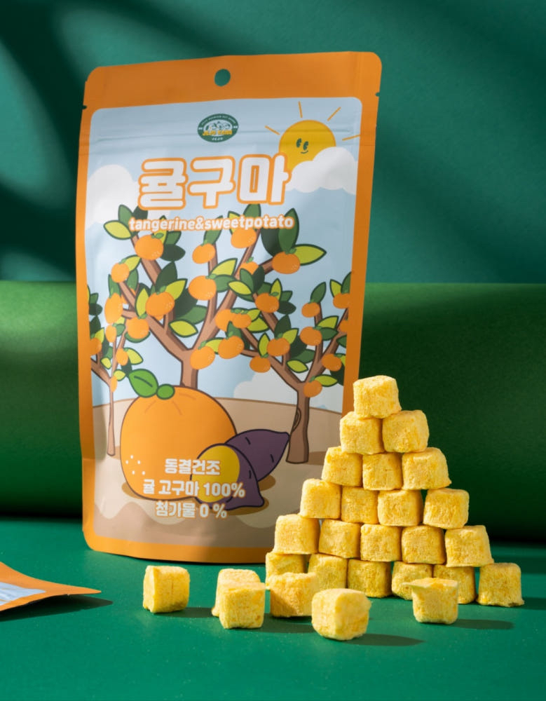 韓國🇰🇷 季節性美味水果蕃薯粒粒