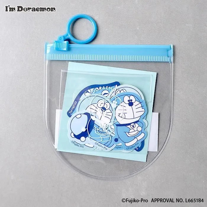 [訂購] 多啦A夢貼紙包 (連小物袋)