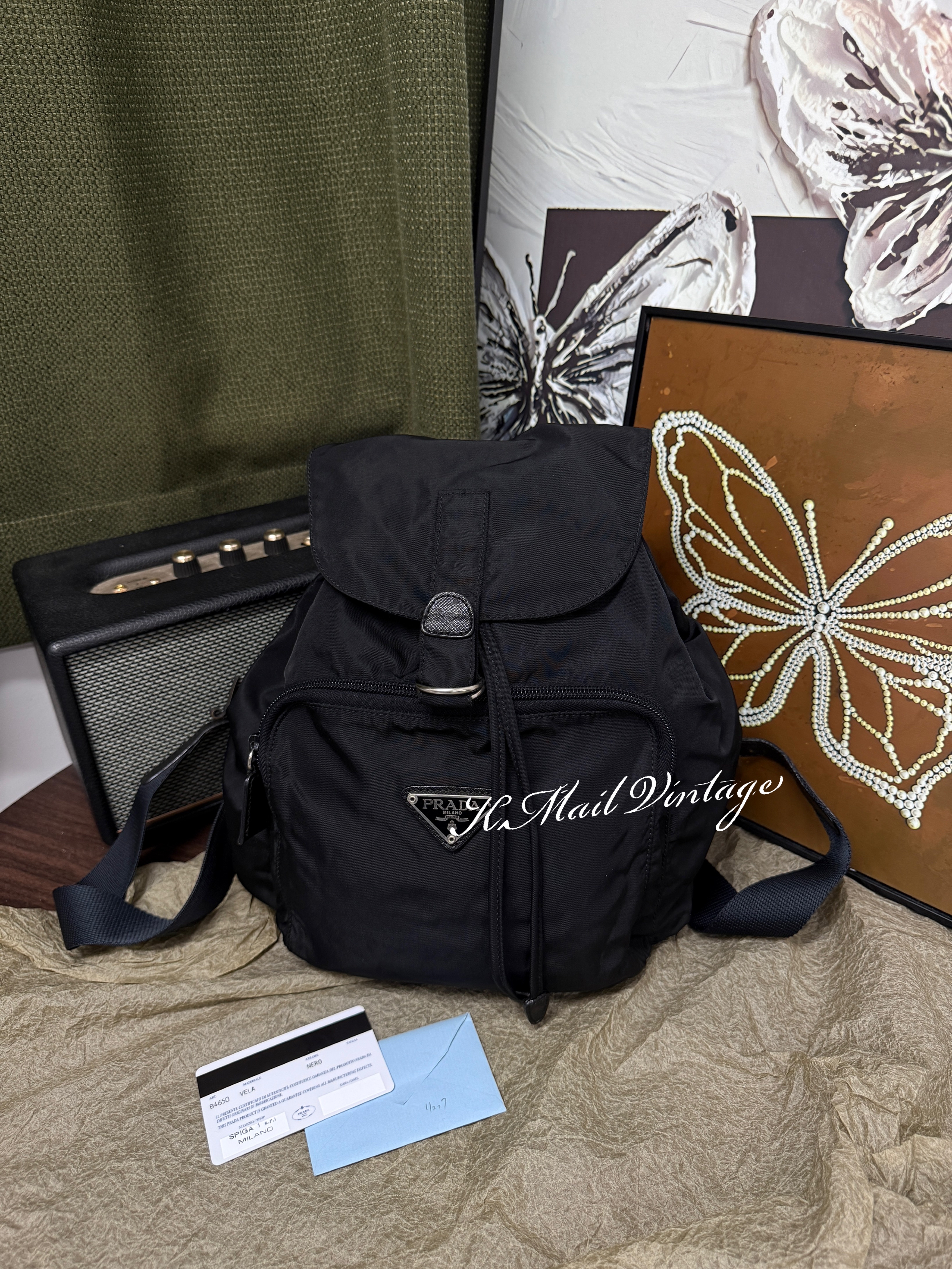 Prada Nylon Vintage Backpack